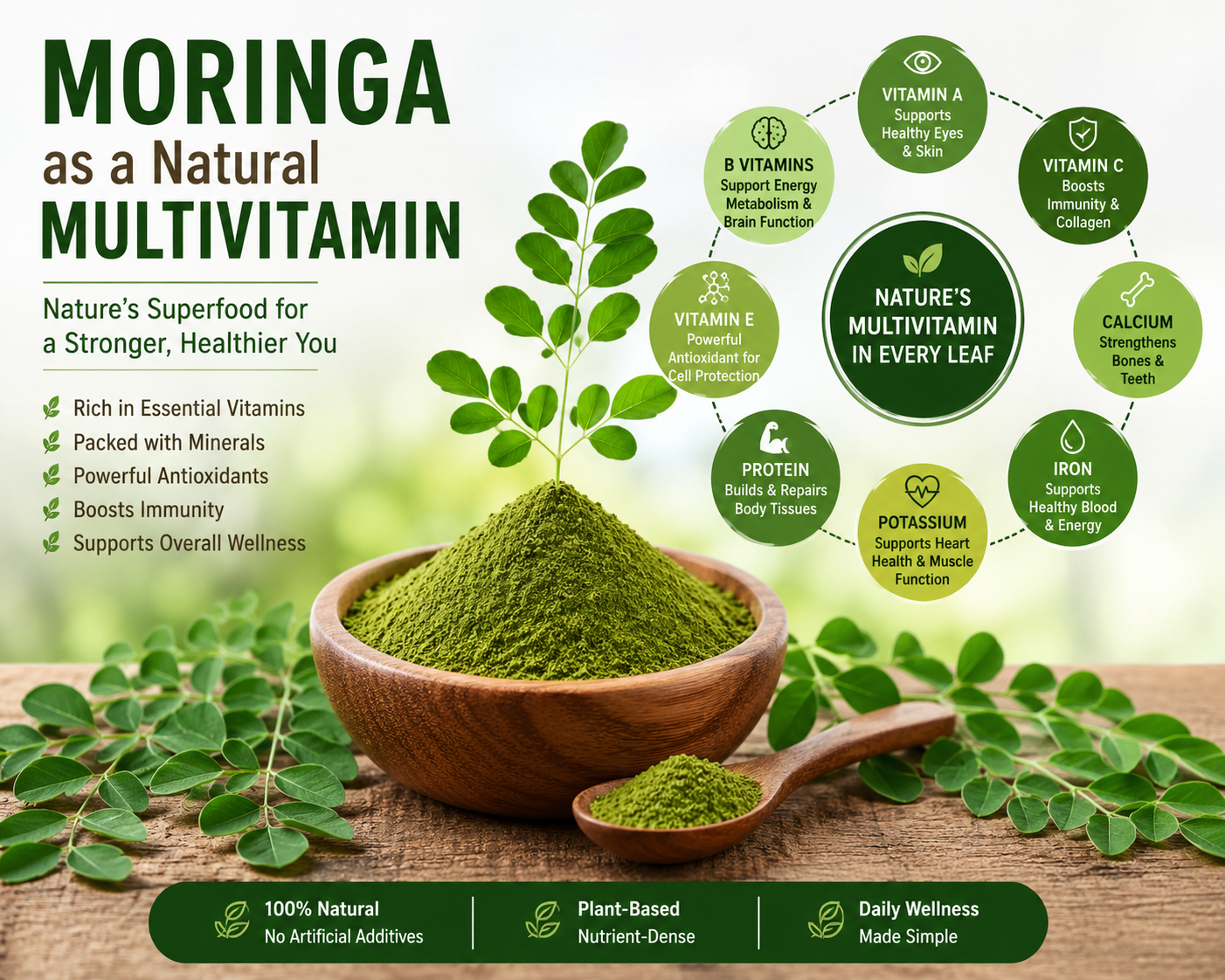 Moringa as a Natural Multivitamin